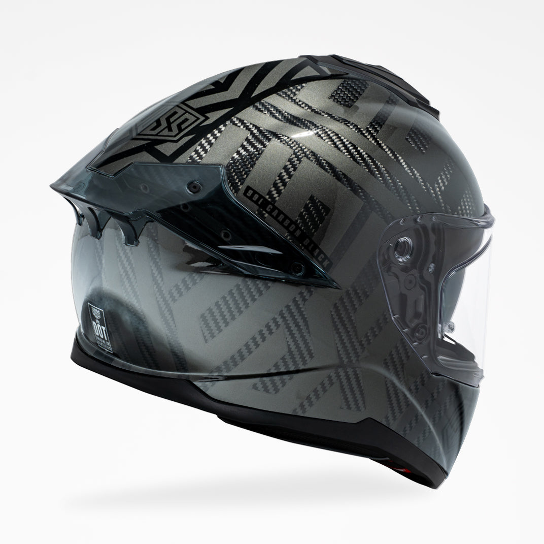 Voss 991 Carbon Gloss A-Type Helmet