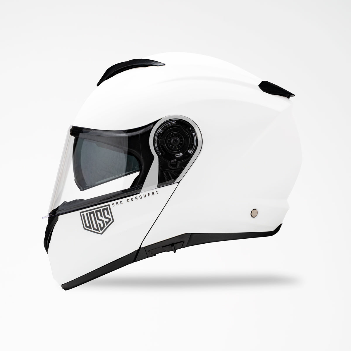 Voss 580 Conquest Matte White Helmet