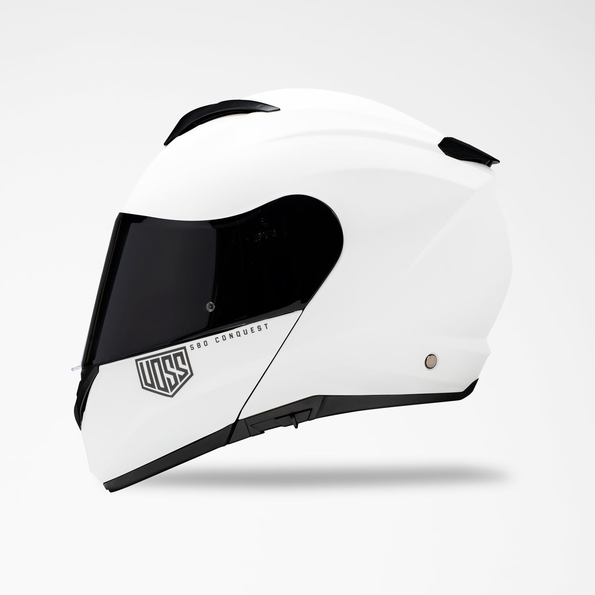 Voss 580 Conquest Matte White Helmet