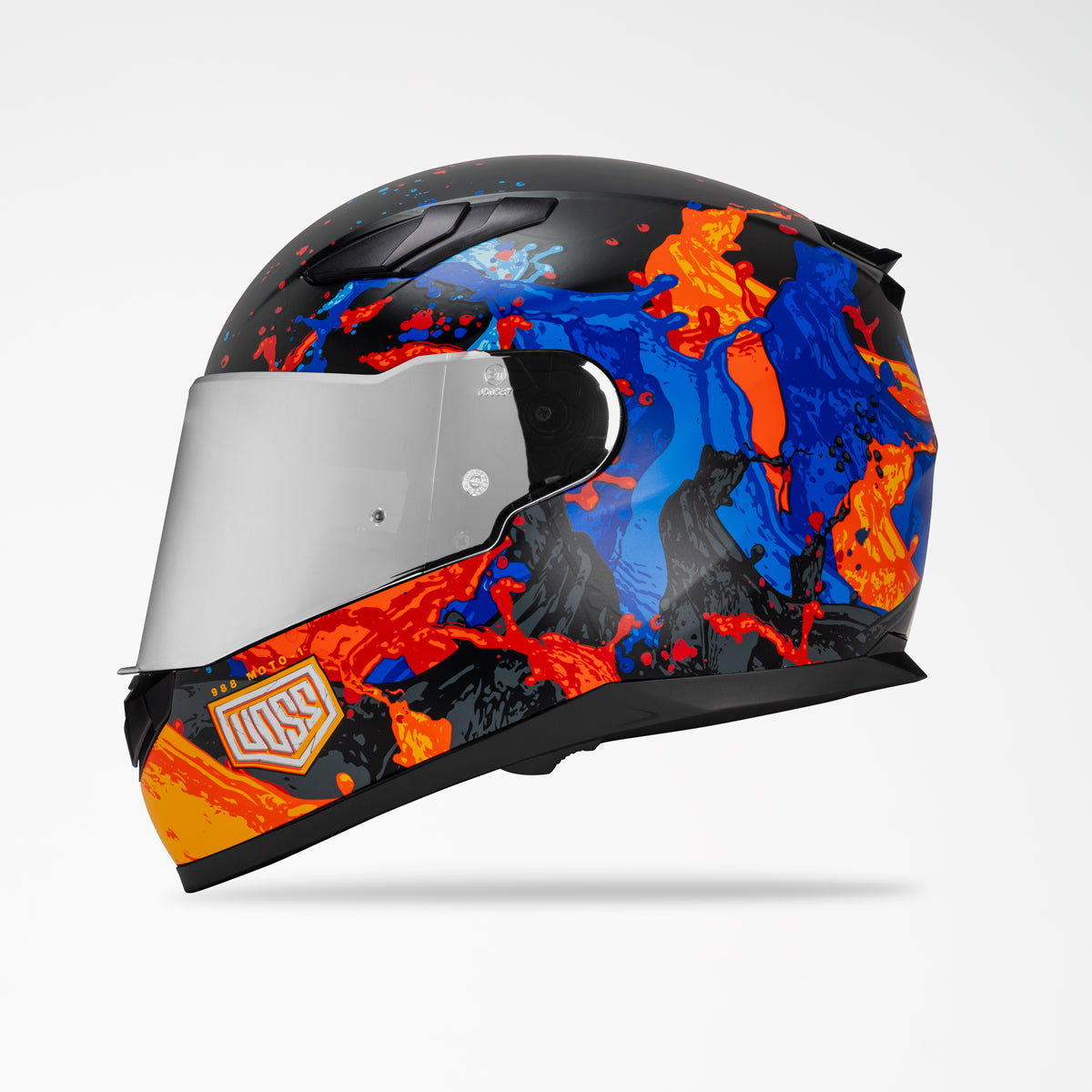 Voss 988 Moto-1 Matte Molten Helmet