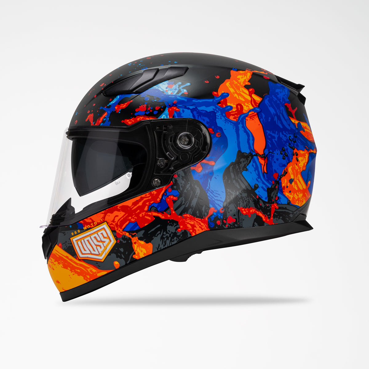 Voss 988 Moto-1 Matte Molten Helmet