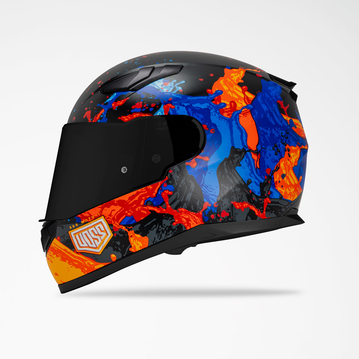 Voss 988 Moto-1 Matte Molten Helmet