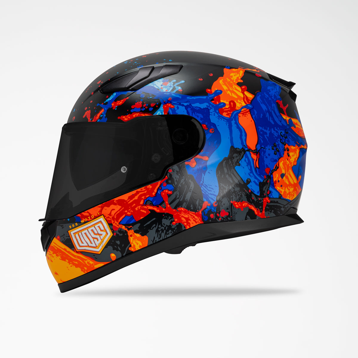 Voss 988 Moto-1 Matte Molten Helmet