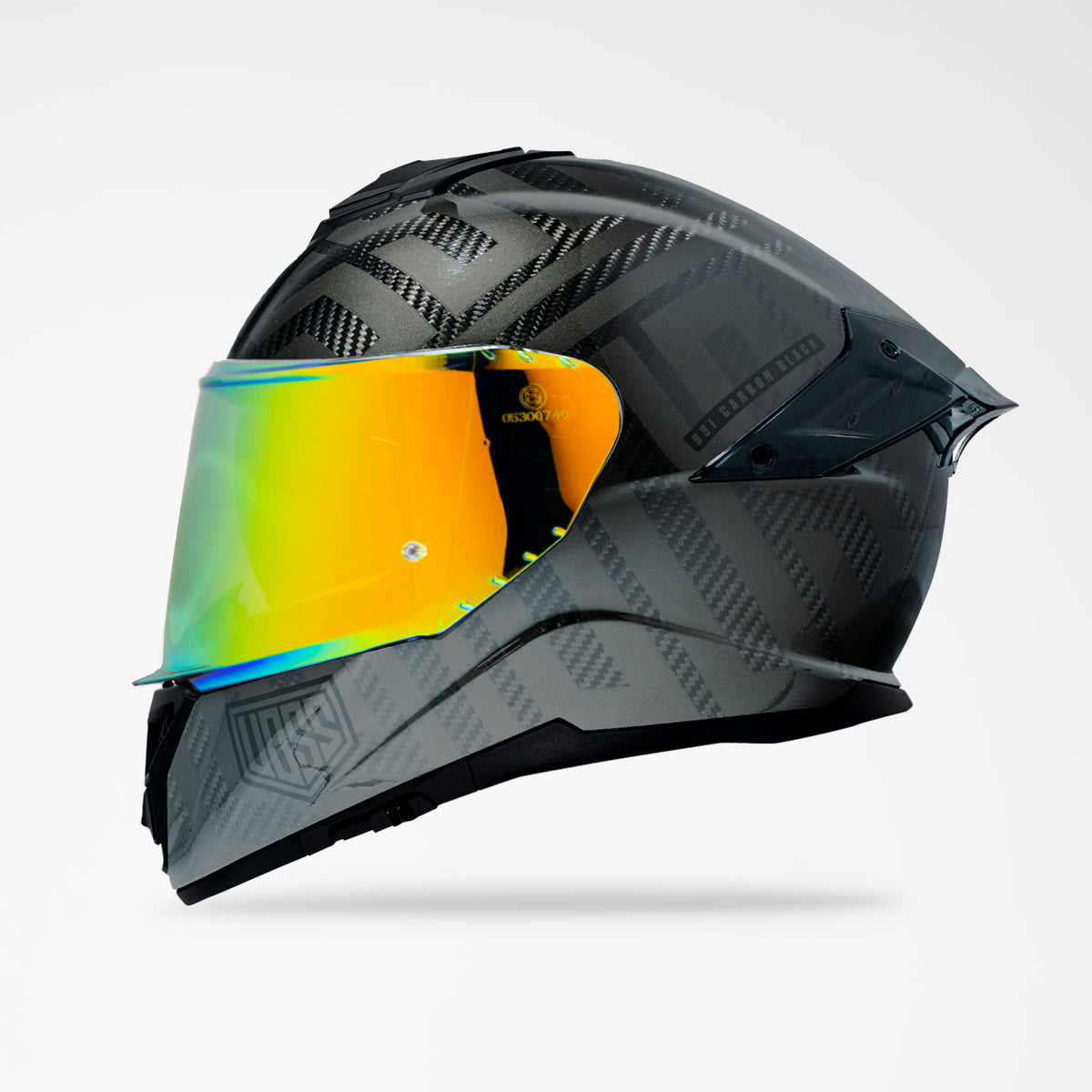 Voss 991 Carbon Gloss A-Type Helmet