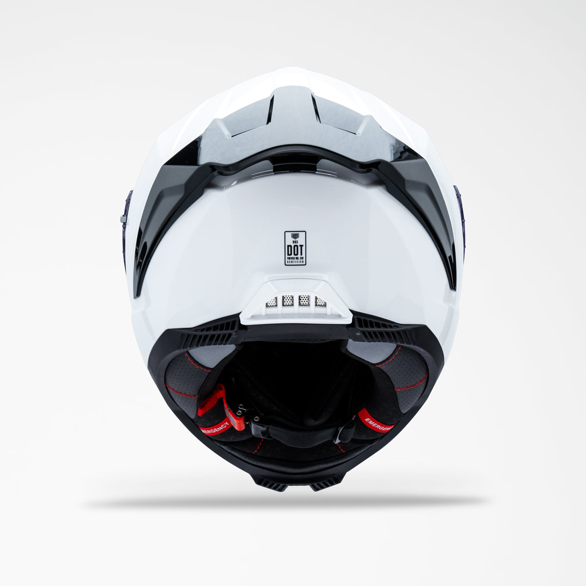 (Pre-Sale) Voss 993 Moto-S Gloss White Helmet