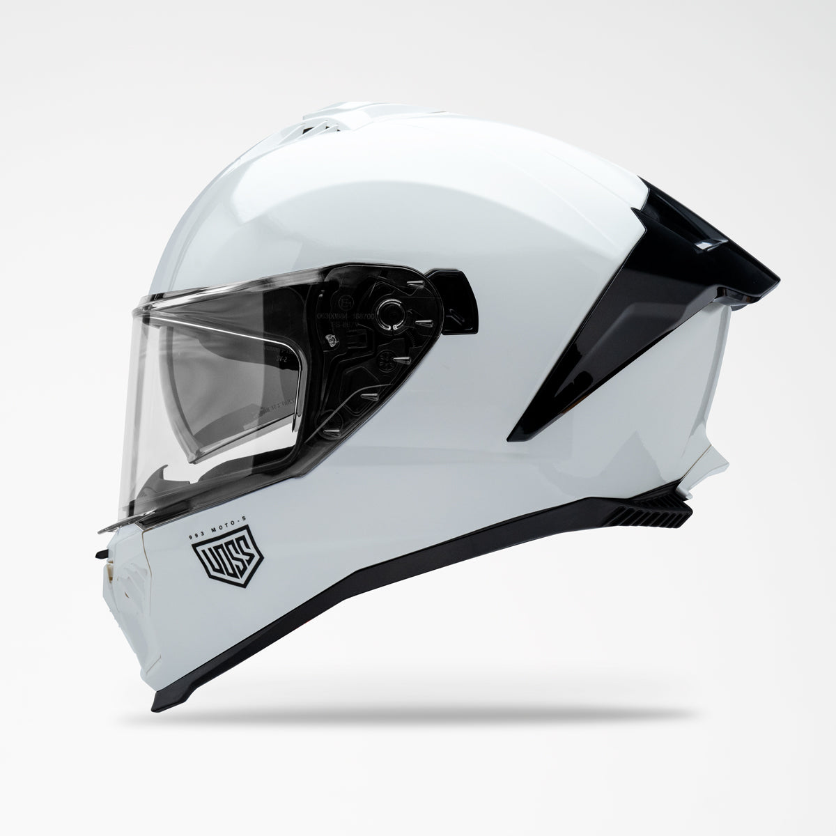 (Pre-Sale) Voss 993 Moto-S Gloss White Helmet