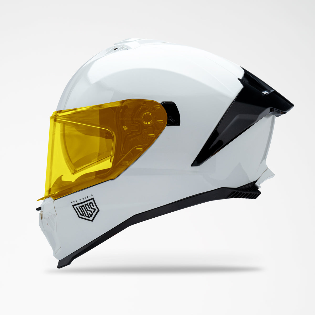 (Pre-Sale) Voss 993 Moto-S Gloss White Helmet