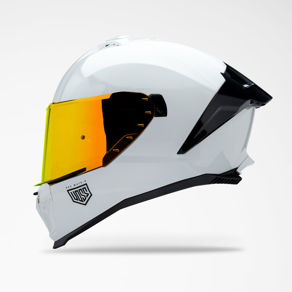 (PRE-ORDEN) Casco Voss 993 Moto-S blanco brillante (envío a mediados de febrero)