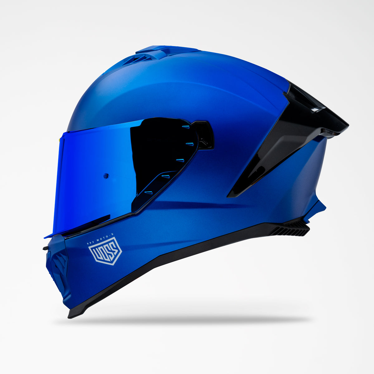 (PRE-ORDER) Voss 993 Moto-S Matte Adrenaline Blue Helmet (Mid February Ship)