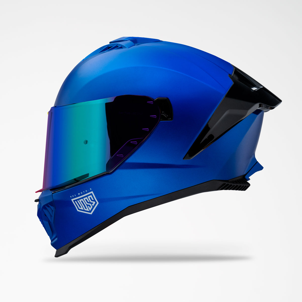 (PRE-ORDER) Voss 993 Moto-S Matte Adrenaline Blue Helmet (Mid February Ship)