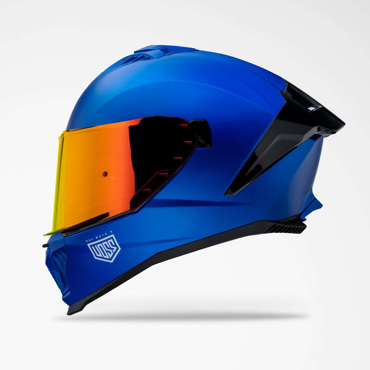 (PRE-ORDER) Voss 993 Moto-S Matte Adrenaline Blue Helmet (Mid February Ship)