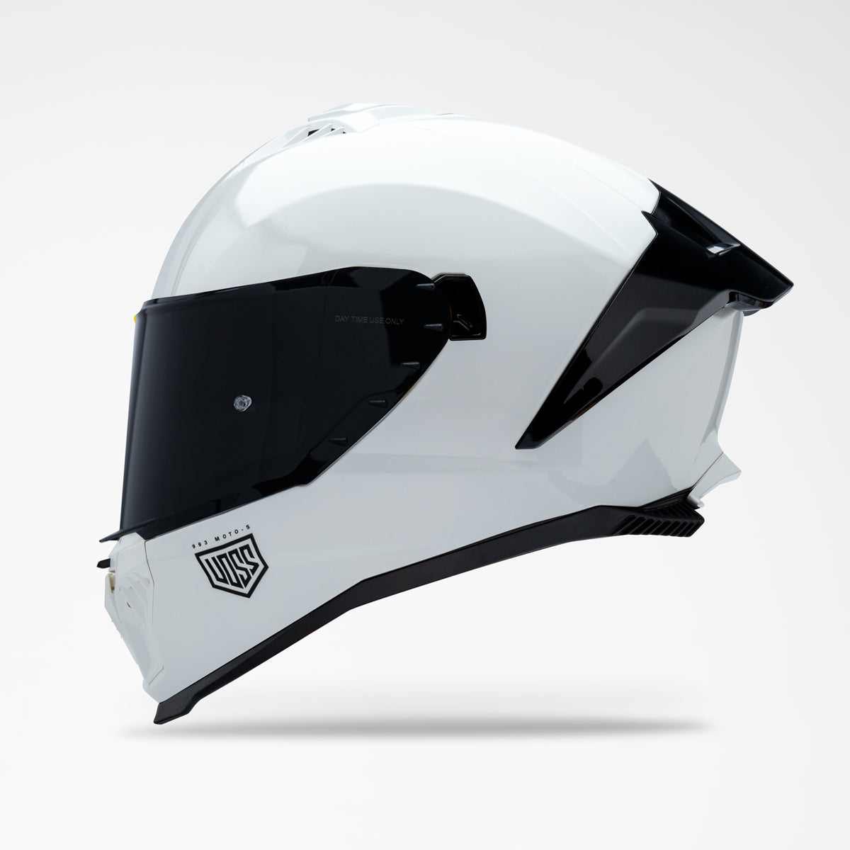 (Pre-Sale) Voss 993 Moto-S Gloss White Helmet