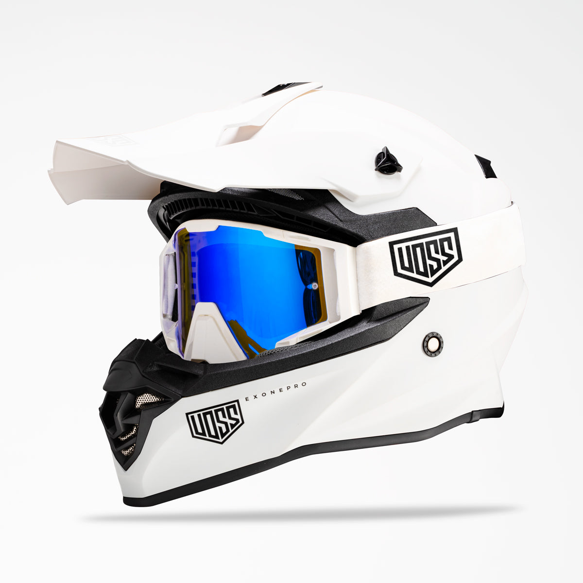Voss 801 X1 Pro Dirt Whiteout Helmet